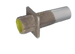 Wanddoorvoer OWM. Extra Sterk, Met Zand Bespoten Voor Grip