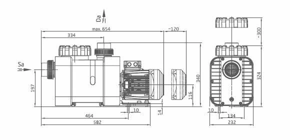Badu Delta 17 - 0,55 KW / 400 Volt 4 Badu Delta 17 - 0,55 KW / 400 Volt - Afbeelding 2