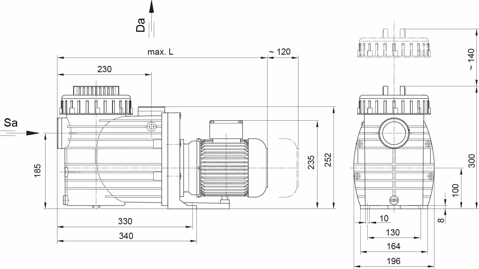Speck BADU Magna 14 - 0,65 KW / 230 Volt 5 Speck BADU Magna 14 - 0,65 KW / 230 Volt - Afbeelding 3