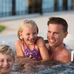 Spa Cabana 2500L White Diamond/ Grey -NL Zwembad Verkoopwinkel dad kids3 cabana whited espresso