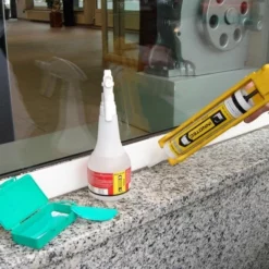 Easy-Seal XS Lichtgrijs -NL Zwembad Verkoopwinkel easy seal toepassing raam app a perfect pool 2