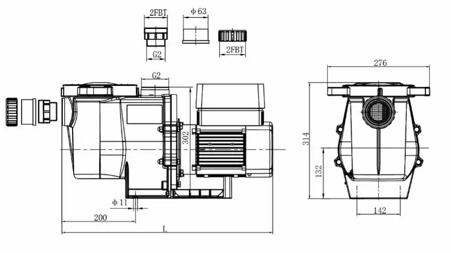 B+ Inversilence 0,75 KW / 230 Volt 7 B+ Inversilence 0,75 KW / 230 Volt - Afbeelding 5