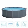 Intex Graphite Pool Ø 478 Cm - 26384 2 Intex Graphite Pool Ø 478 Cm - 26384 -NL Zwembad Verkoopwinkel intex graphite panel pool 478 cm 70 1