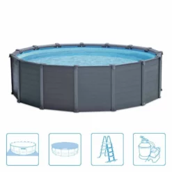 Intex Graphite Pool Ø 478 Cm - 26384