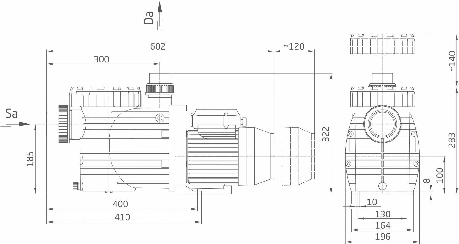 Badu Eco Touch Pro II - 0,75 KW / 230 Volt 5 Badu Eco Touch Pro II - 0,75 KW / 230 Volt - Afbeelding 3