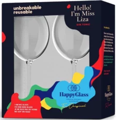 Glass - Miss Liza (Gin Tonic 2 Pc)