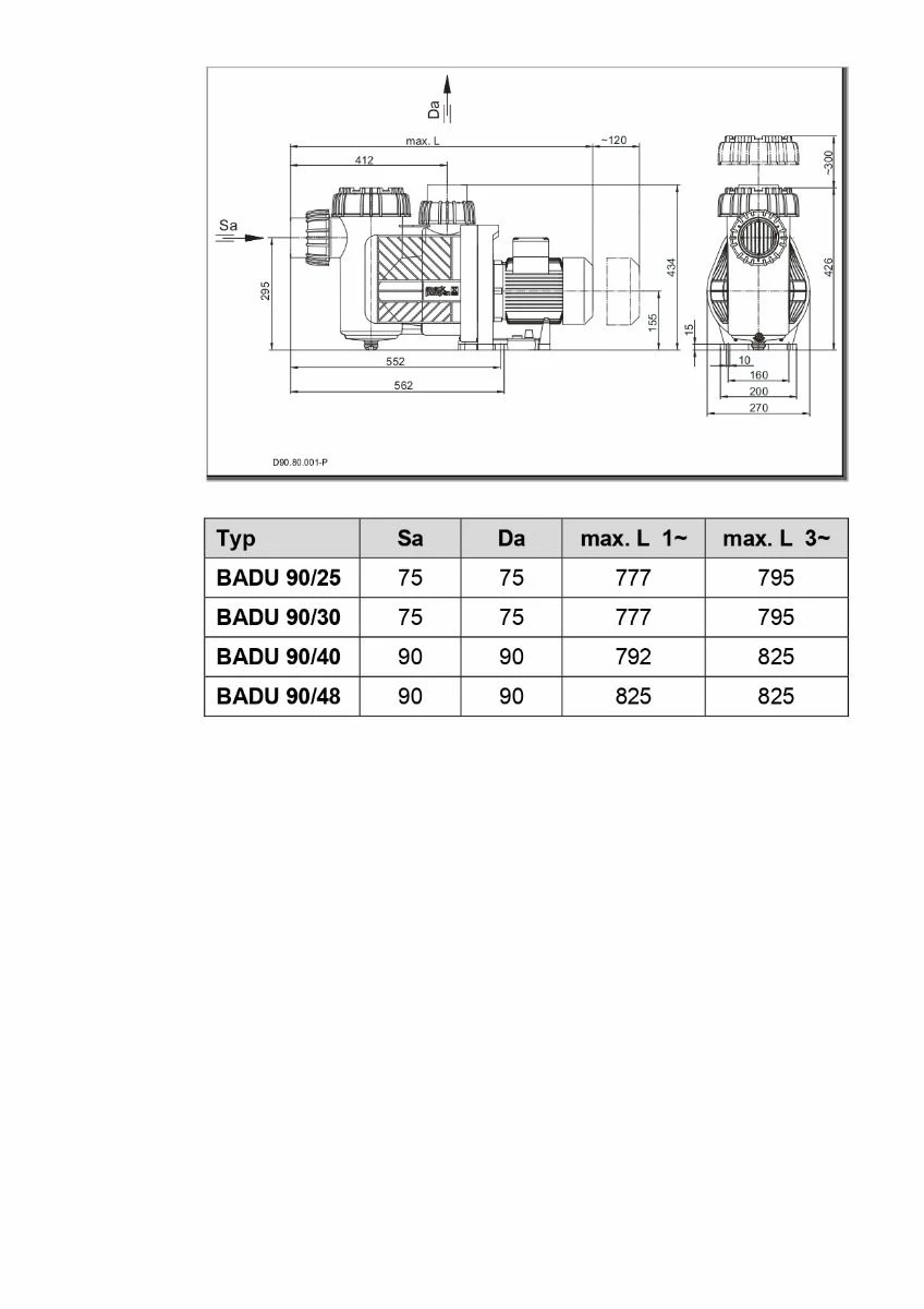 Speck BADU Prime 40 - 2,20 KW / 400 Volt 5 Speck BADU Prime 40 - 2,20 KW / 400 Volt - Afbeelding 3
