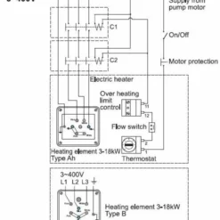 Pahlen - 3,0 KW / 230-400 Volt 12 Pahlen - 3,0 KW / 230-400 Volt -NL Zwembad Verkoopwinkel pahlen compact wiring 3x400v