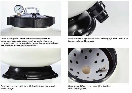 Zandfilter PPG Deluxe 20" 4 Zandfilter PPG Deluxe 20" - Afbeelding 2