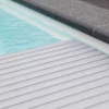 Roldeck PVC Grijze Lamellen -NL Zwembad Verkoopwinkel pvc50 grey