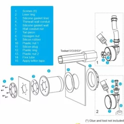Spectravision Dunwandig - Flex -NL Zwembad Verkoopwinkel pza wtm s exploded