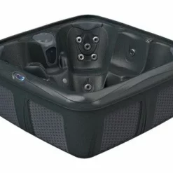 Spa Stonehenge BIG EZ Black Diamond / Grey Wicker