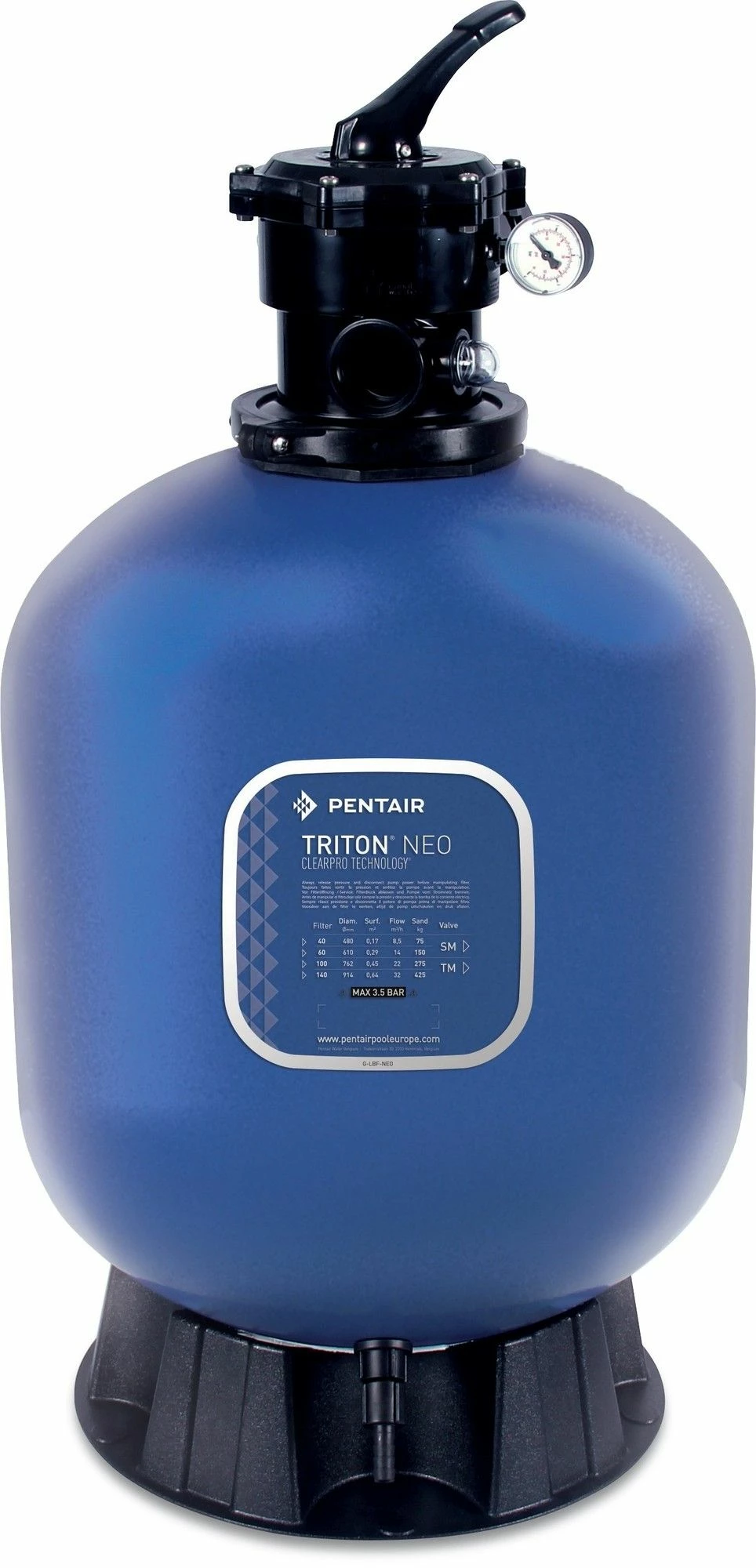 Zandfilter Triton NEO-CP 610mm 3 Zandfilter Triton NEO-CP 610mm