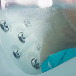 Spa Cabana 2500L White Diamond/ Grey -NL Zwembad Verkoopwinkel underwater jets back cabana whited espresso